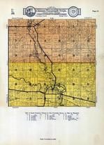 Clinton Township, Tecumseh Township, Newburg, Raisin River, Lenawee County 1928